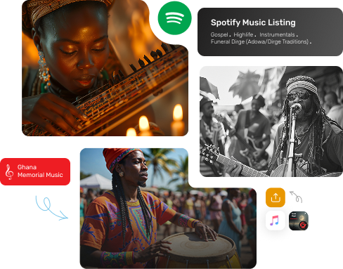 Ghana memorrial music